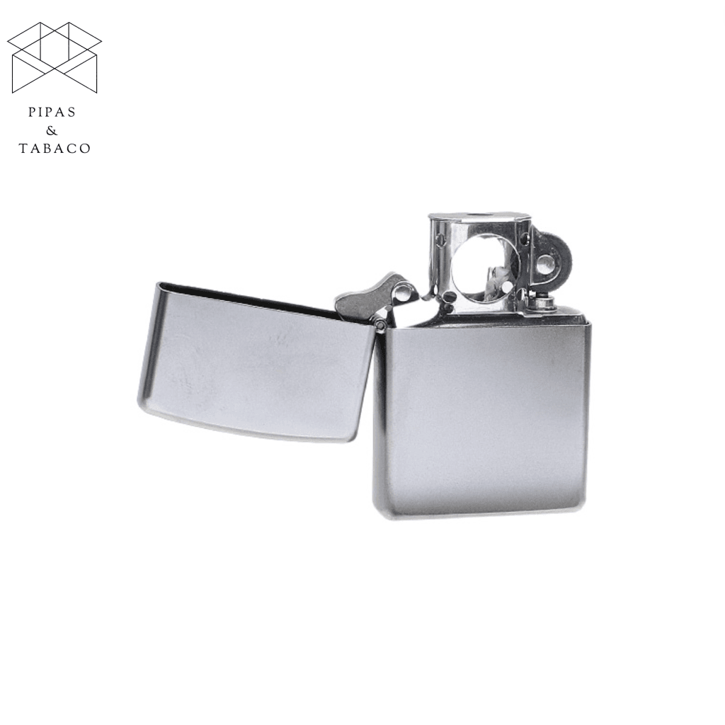 Encendedor Zippo Satin Chrome Pipe Pipas Tabaco