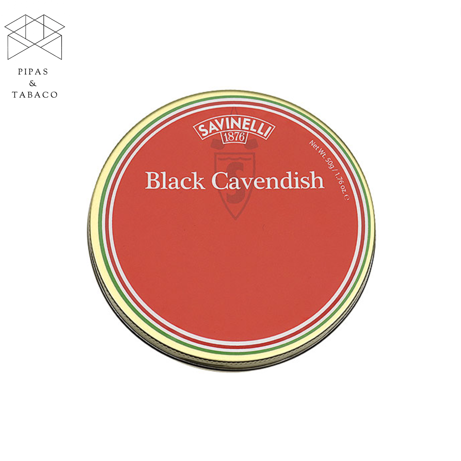 Tabaco Savinelli Black Cavendish